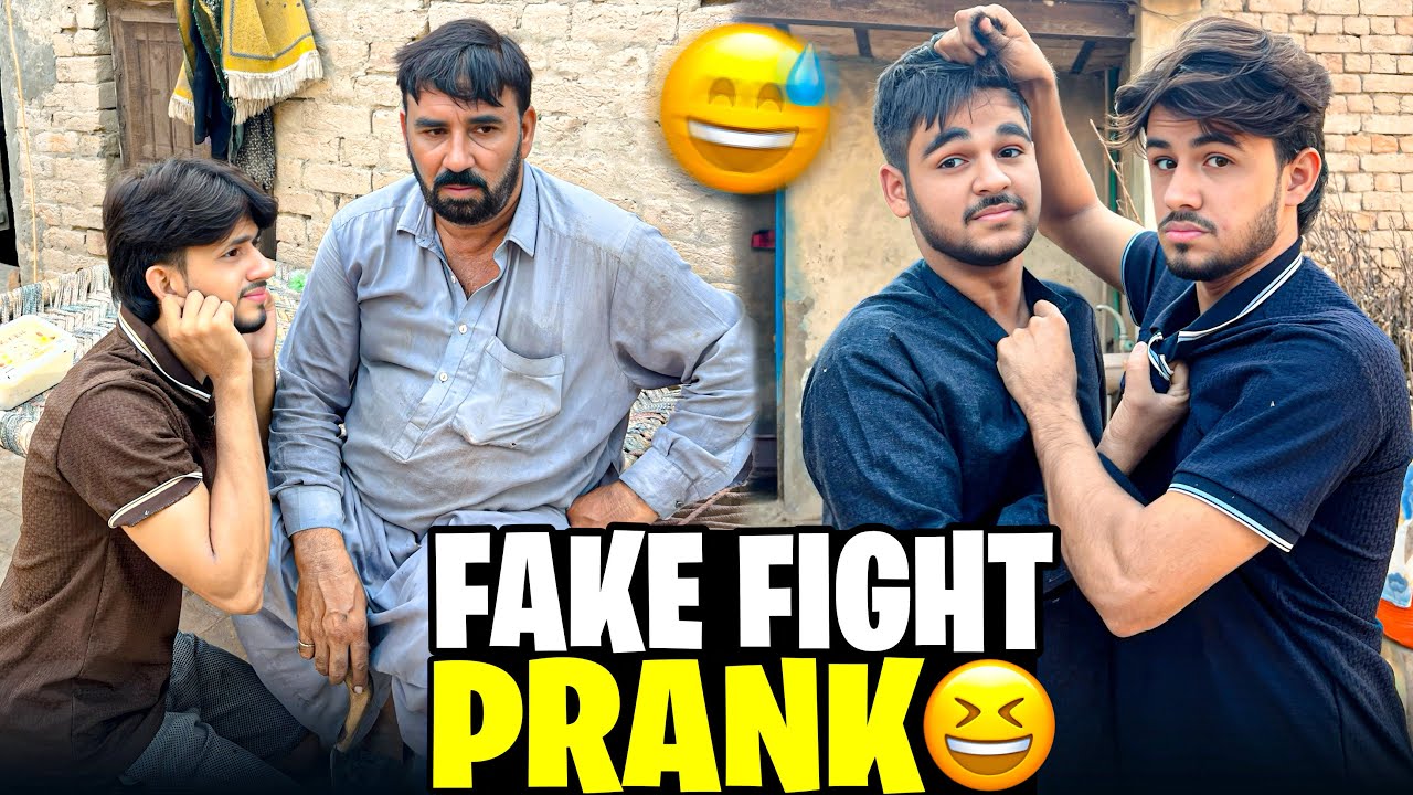 “Fake Fight Prank Ulta Par Gaya 😱 | Baapu Gusse Mein Aa Gaye! 🔥”