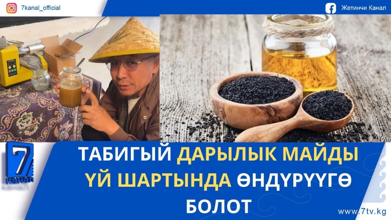 ТАБИГЫЙ ДАРЫЛЫК МАЙДЫ ҮЙ ШАРТЫНДА ӨНДҮРҮҮГӨ БОЛОТ