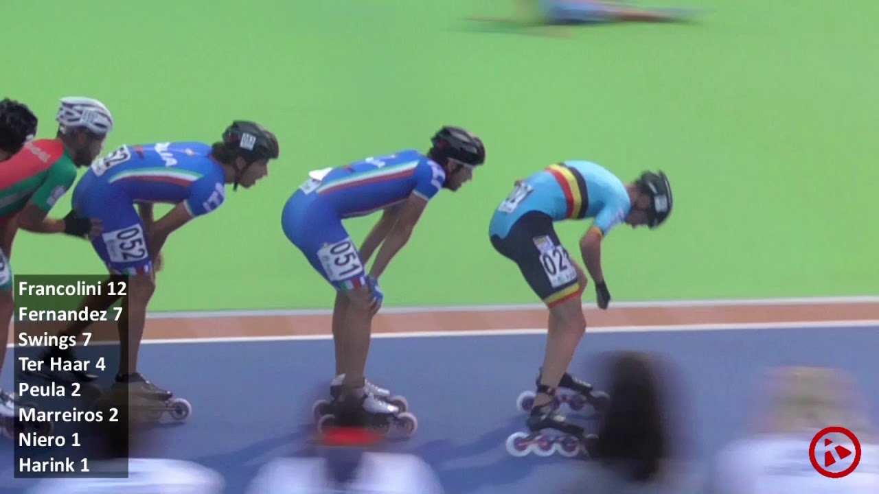 10000m Points Elimination Heerde 2016 E1 in the head of Bart Swings