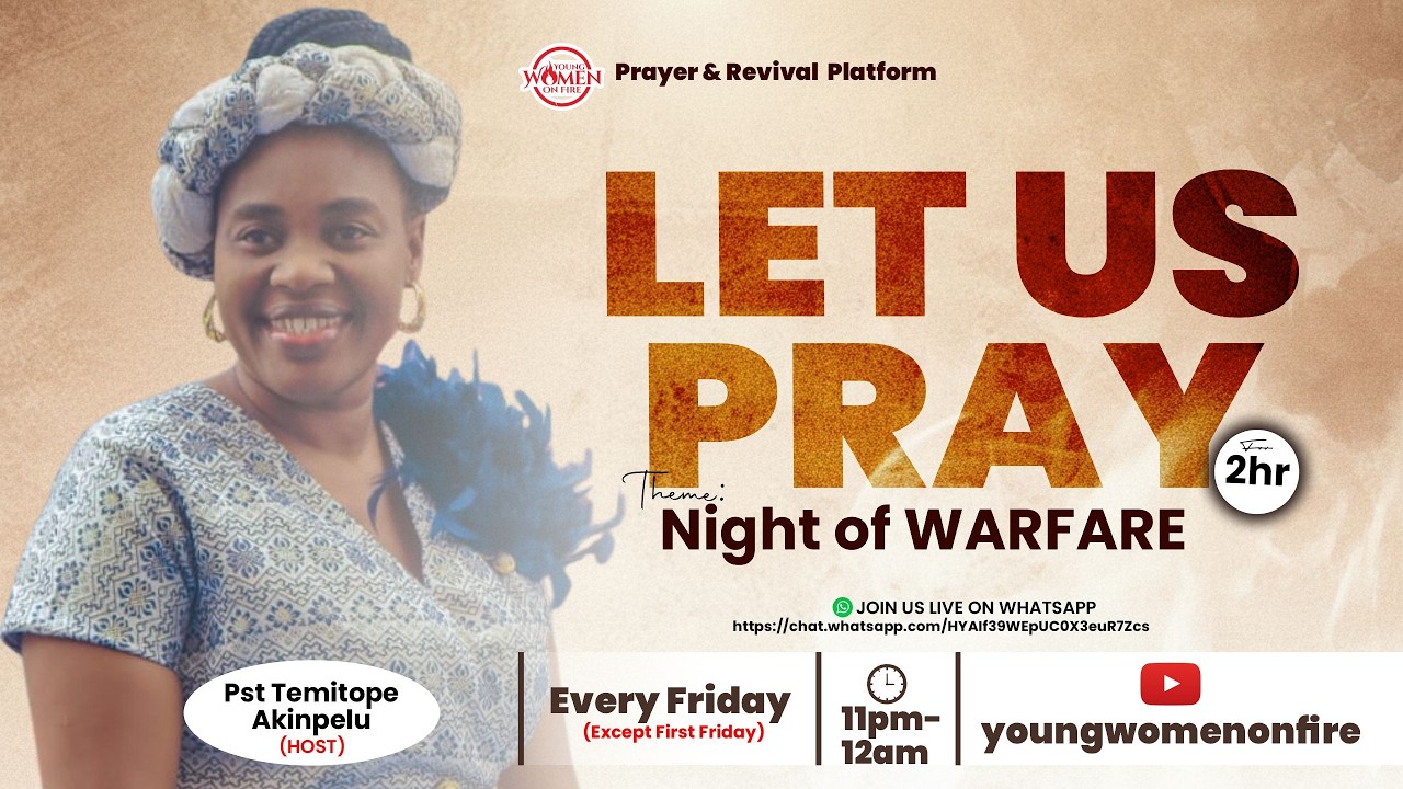 YOUNG WOMEN ON FIRE PRAYER AND REVIVAL MEETING
