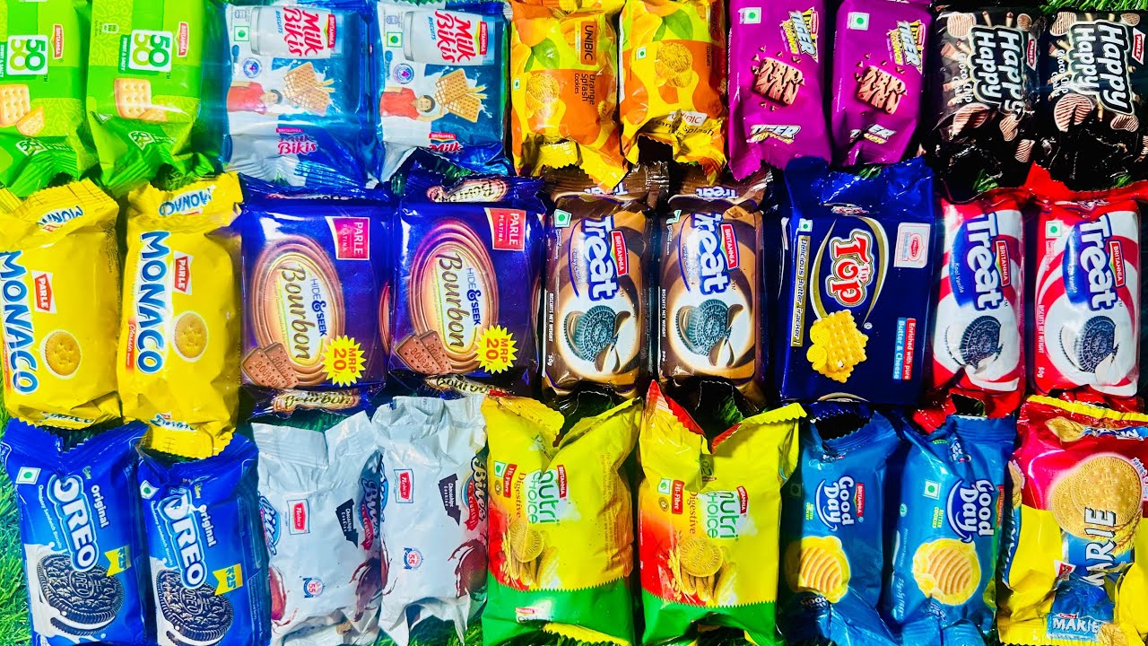 ASMR Biscuit Unboxing (No Talking) | Ultra-Satisfying Cookie Sounds Worldwide