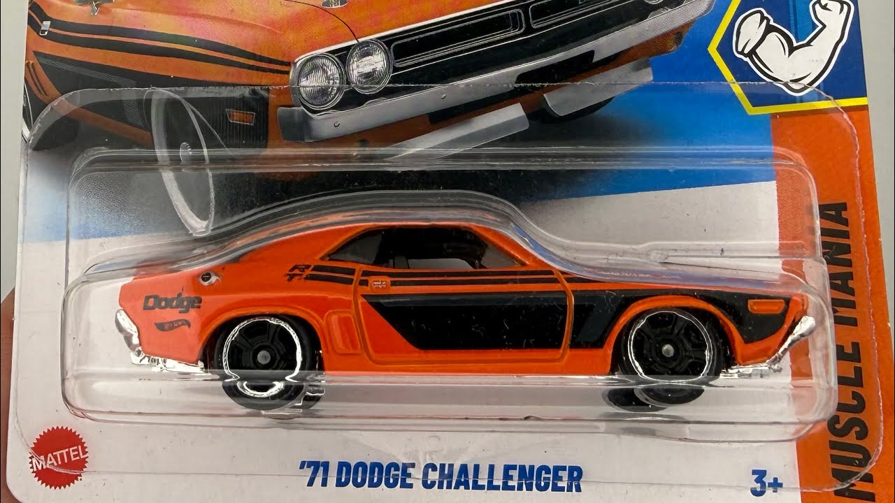 HOT WHEELS 71 DODGE CHALLENGER 1/10 MUSCLE MANIA VON 2025 