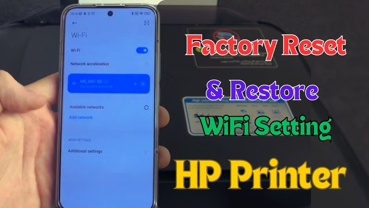 1-800-571-4128 HP Ink Tank 415 Series  | 123  | How to Connect & Reset WiFi |