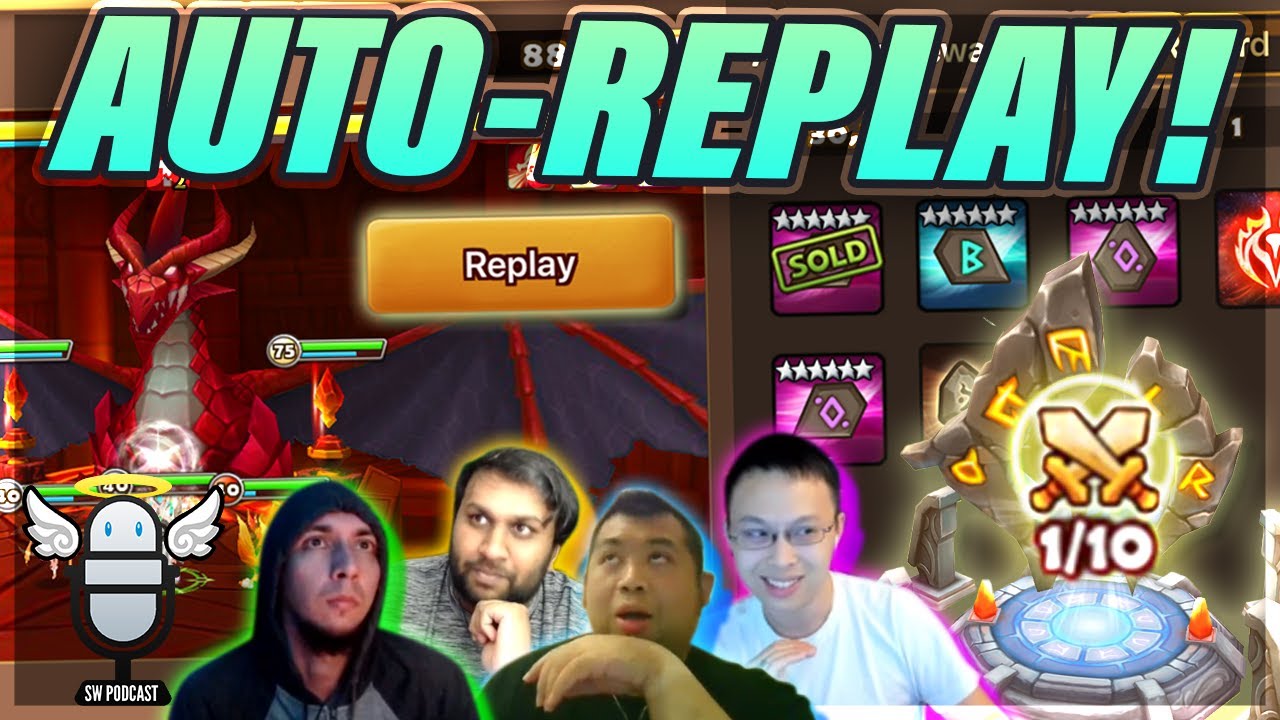 Auto Replay Is Finally HERE! PROS / CONS - Better REWARD Systems For Grinds / Gems?!