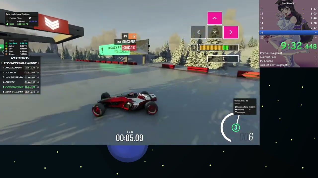 Trackmania Speedrun That Is Very Bad
