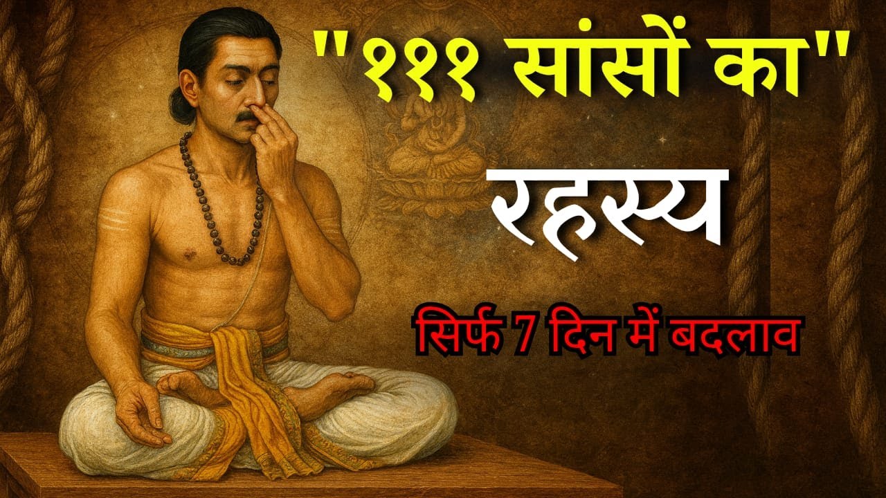 111 साँसों का योग रहस्य | Ancient Yogic Secret of Kundalini Energy | 111 Breaths Meditation