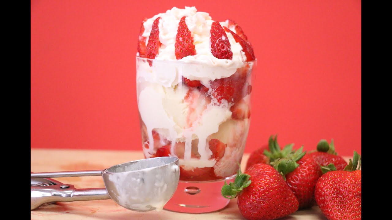 Fraise Melba (Strawberry Melba)