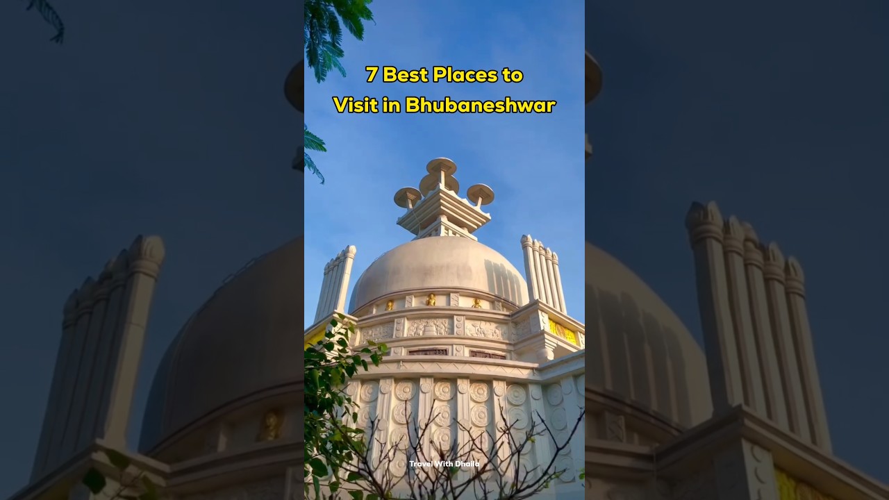 7 Best Places to Visit in Bhubaneshwar #travel #shorts #bhubaneswar
