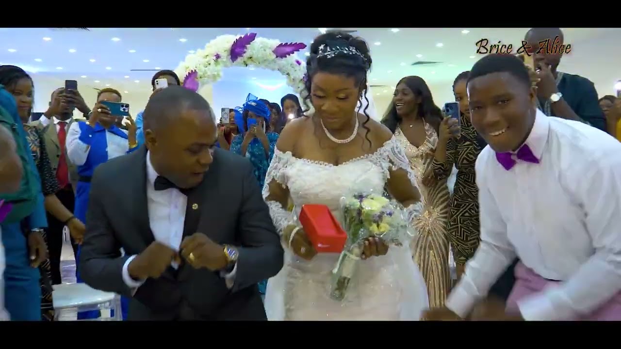 Mariage de Brice et Alice - Entrée des mariés