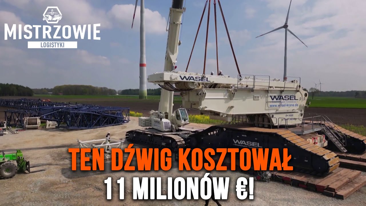 Zastanawialiście się kiedyś, co dzieje się z ogromnymi dźwigami po budowie? | Mistrzowie logistyki