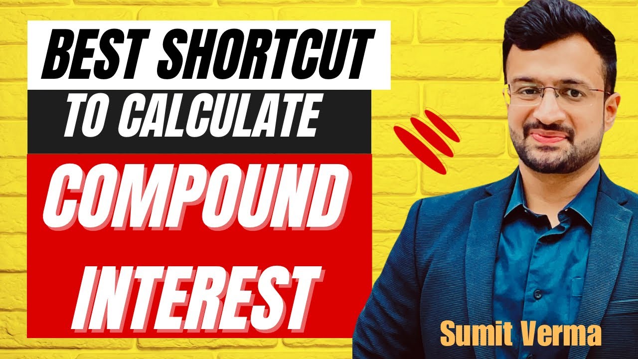 🔥 Best Shortcut to calculate Compound Interest | CI Tricks | Maths By Sumit Sir