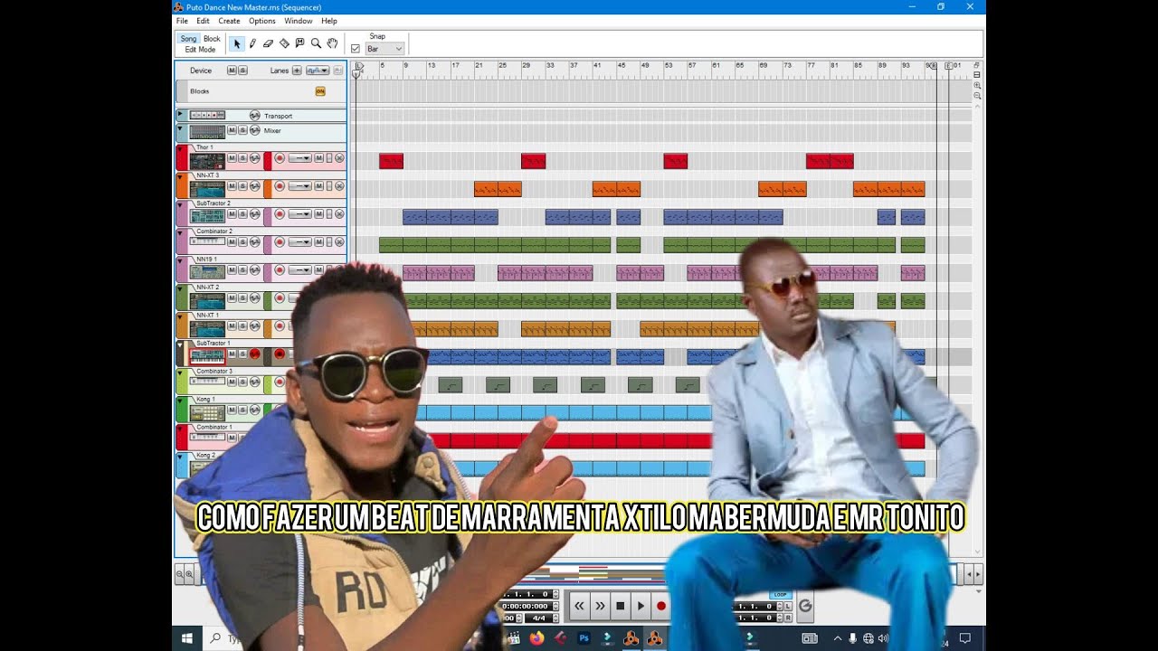 Como Fazer Um Beat de Marrabenta Estilo Mabermuda e Mr Tonito