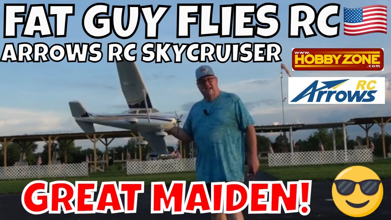 ARROWS RC SKYCRUISER MAIDEN#FGFRC#радиоуправляемые самолеты для начинающих #учебный радиоуправляе...