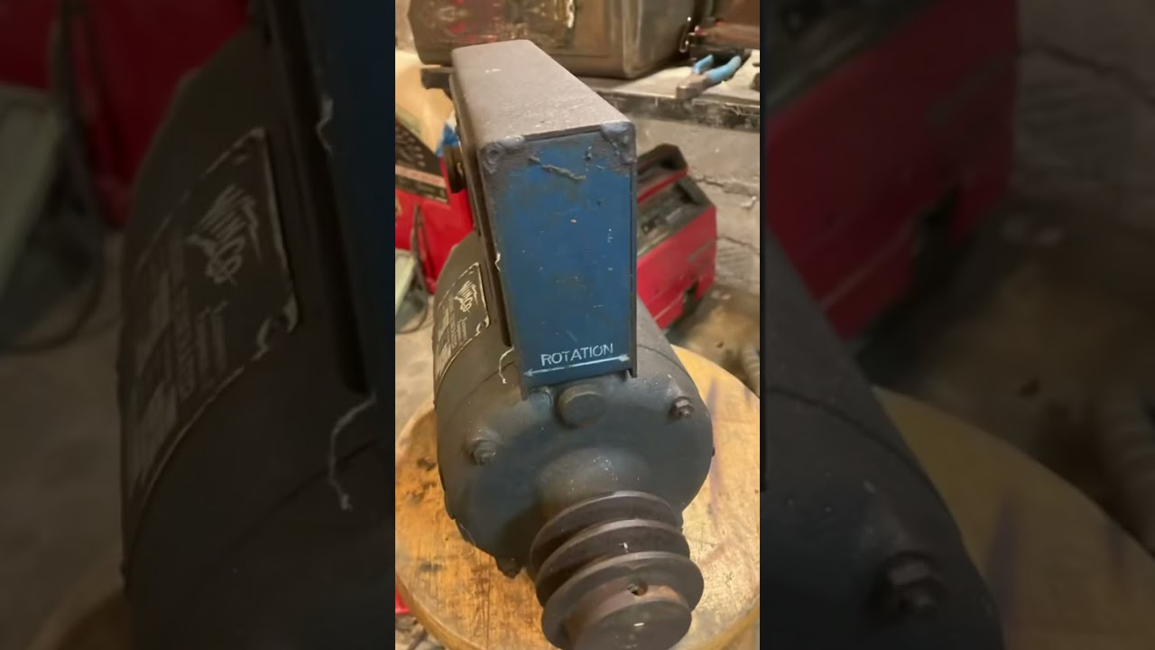 Vintage Winco generator clean up. #antique #display #barnfind #oil #generator #50yearsold