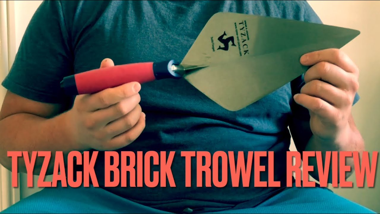 After8 Tool Review - Tyzack Bricklaying Trowel (Spear & Jackson)