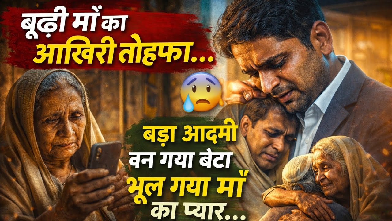 “माँ का आखिरी तोहफा देखकर रो पड़ा बेटा 😭 | Heart Touching Emotional Story”