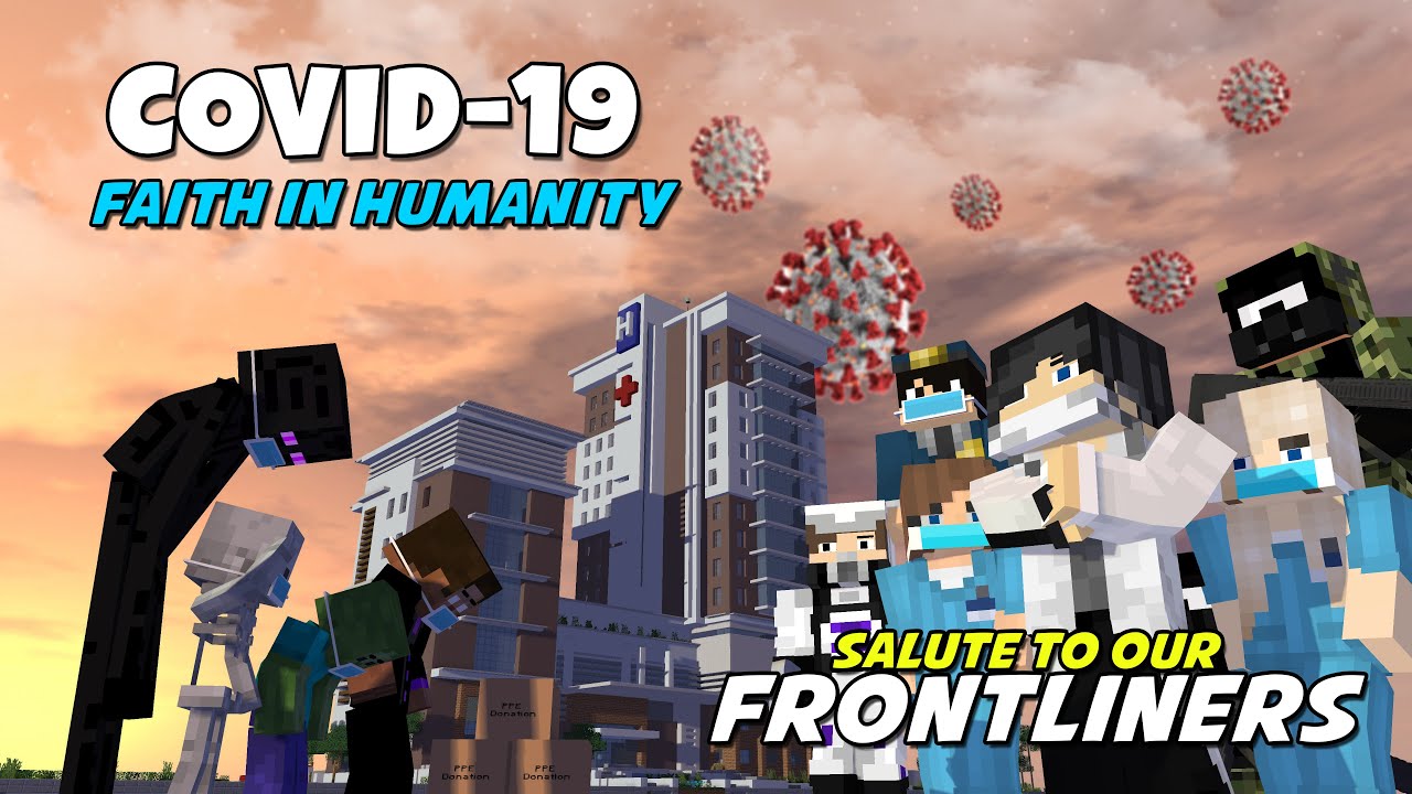 FIGHT COVID19: Monster Minecraft Faith in Humanity | Minecraft Animation : Inspiring Story