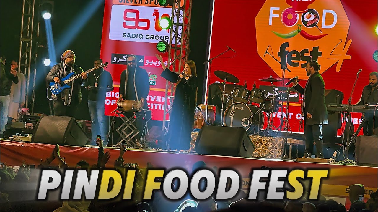 Amazing Night at Pindi Food Fest Concert | Laila Khan Live Perofrmance 🎶