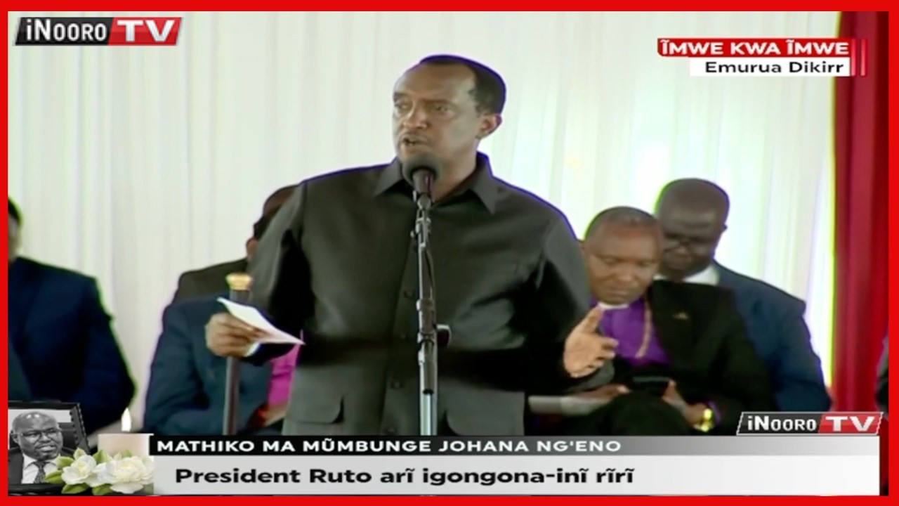 Ngabana Ole Ntutu kũhithũria ũrĩa Ng’eno ahikirie kairĩtu ka mũrũ wa nyina