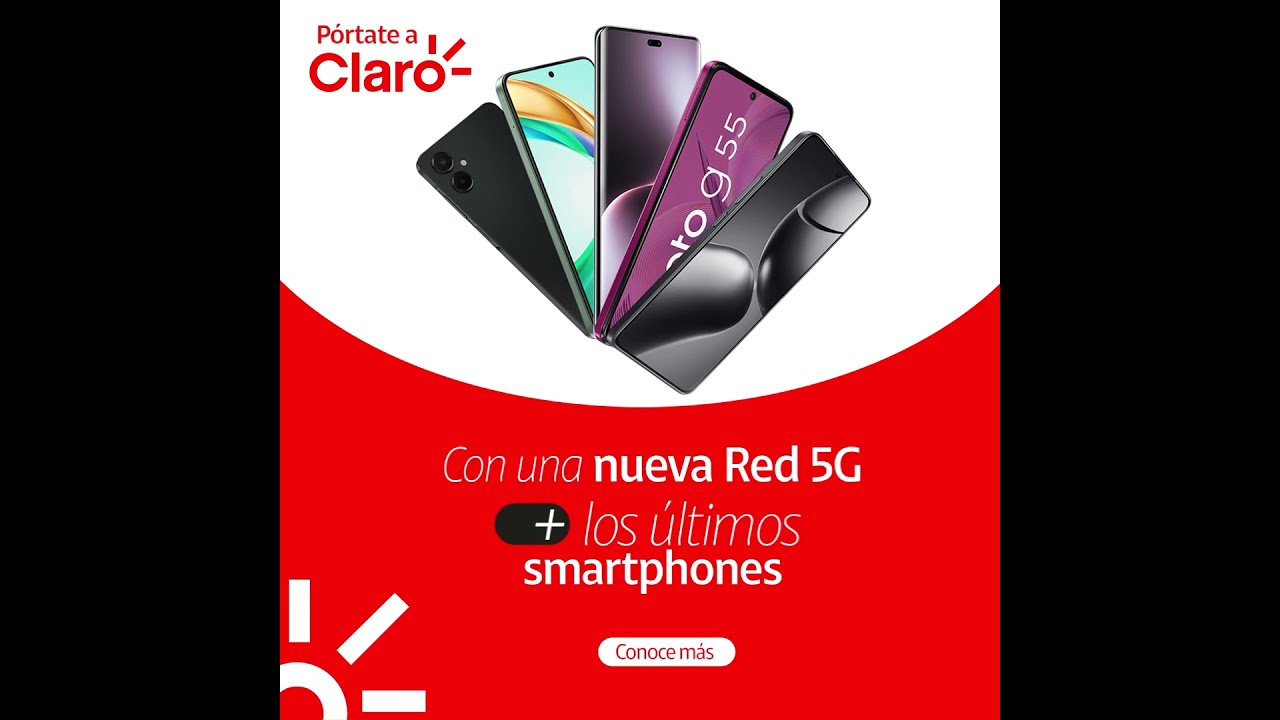 P&oacute;rtate a Claro y disfruta de una nueva Red 5G