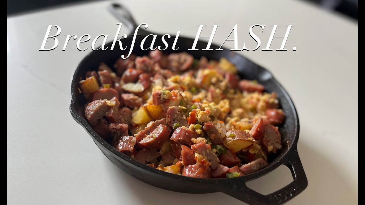Breakfast Hash on a Traeger