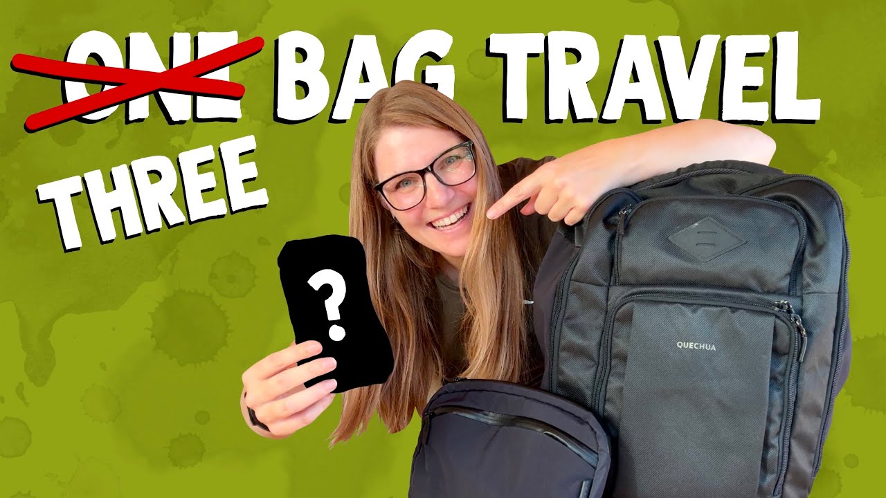 My Three-Bag Method For Minimalist Travel ✈️