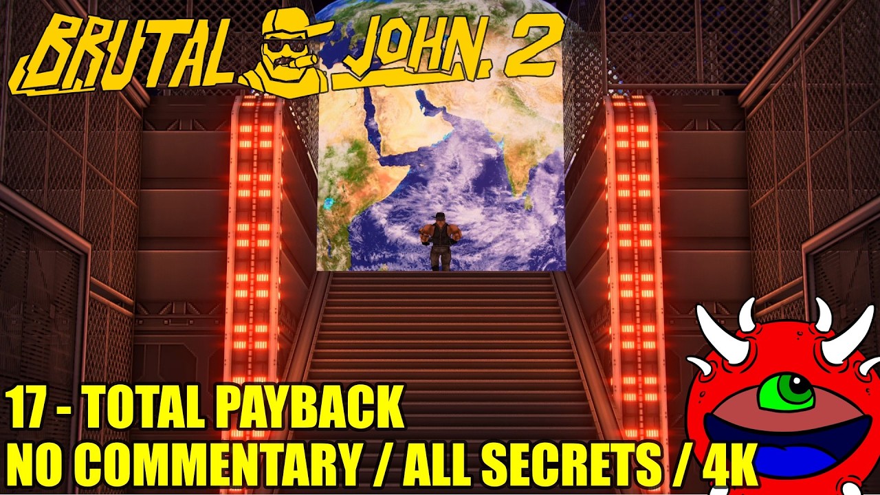 Brutal John 2 Gameplay - 17 Total Payback - 100% Secrets