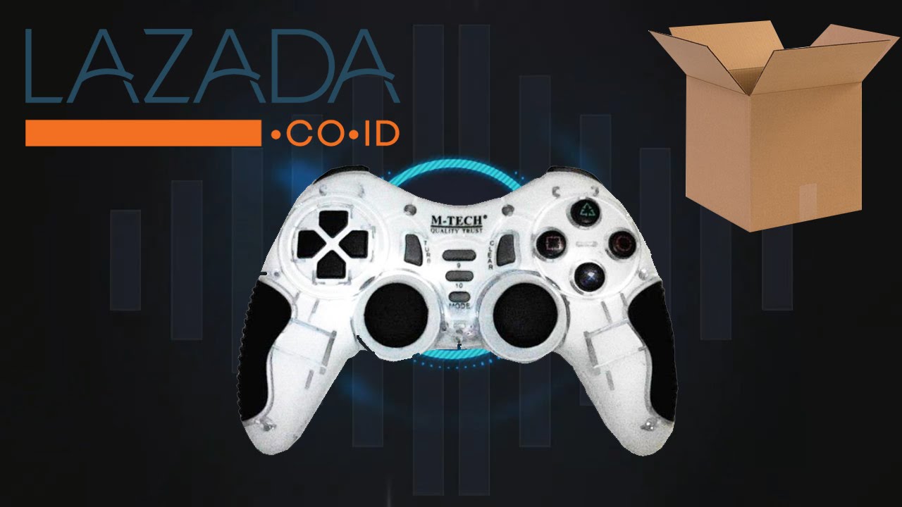 Unboxing M-Tech Gamepad Wireless Turbo with KiXTryNa