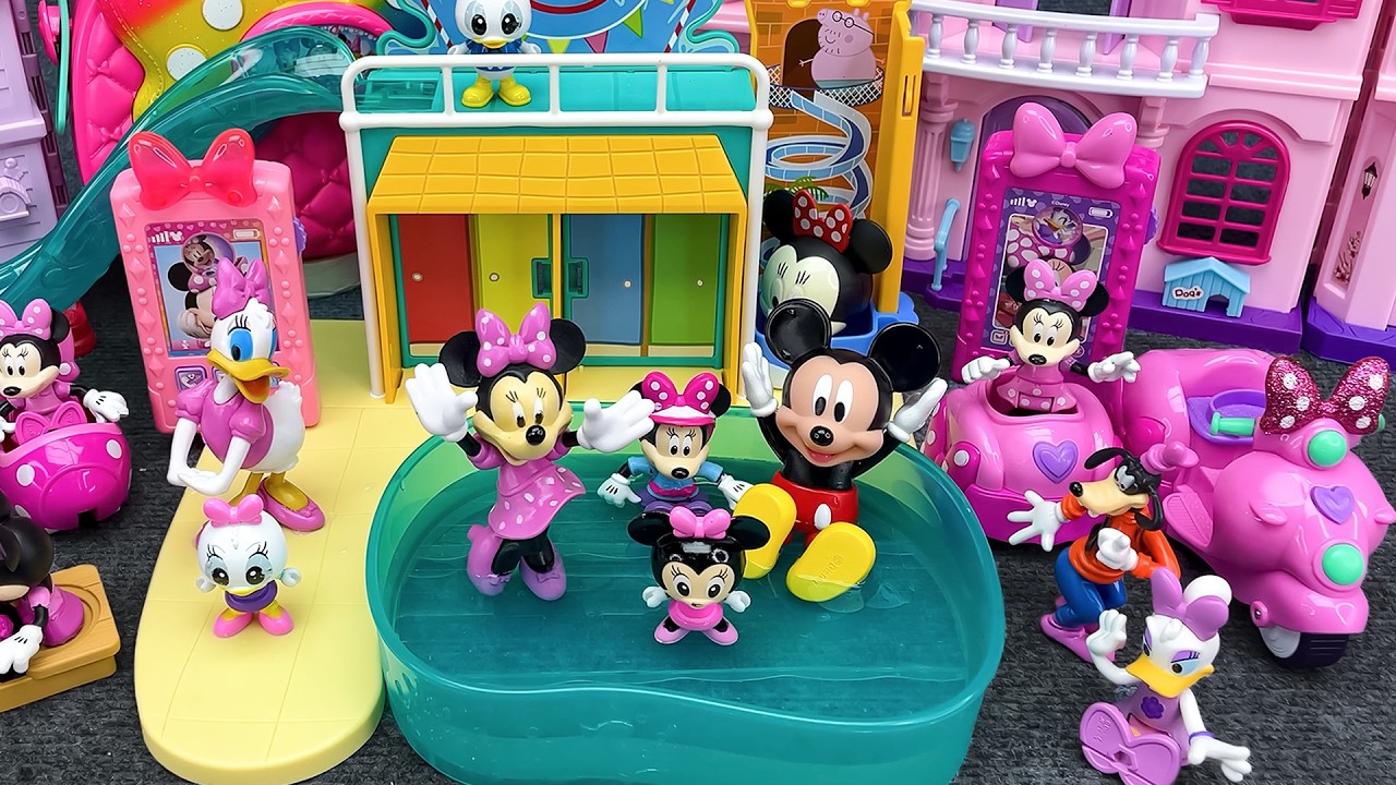 Ultimate ASMR Disney Minnie Mouse House BEST Relaxation Unboxing | TOY PLAYSET ASMR #2