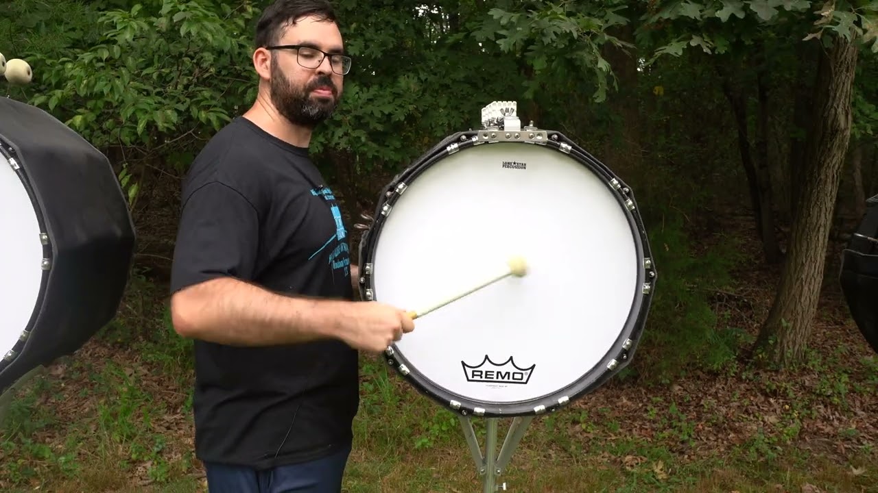 This is a 20” Marching Bass Drum