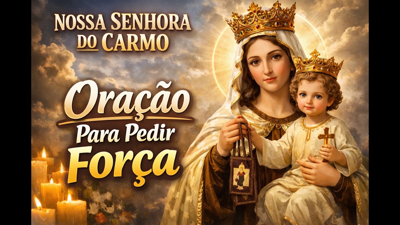 Oração Sagrada a Nossa Senhora do Carmo - Força para enfrentar as dificuldades da vida