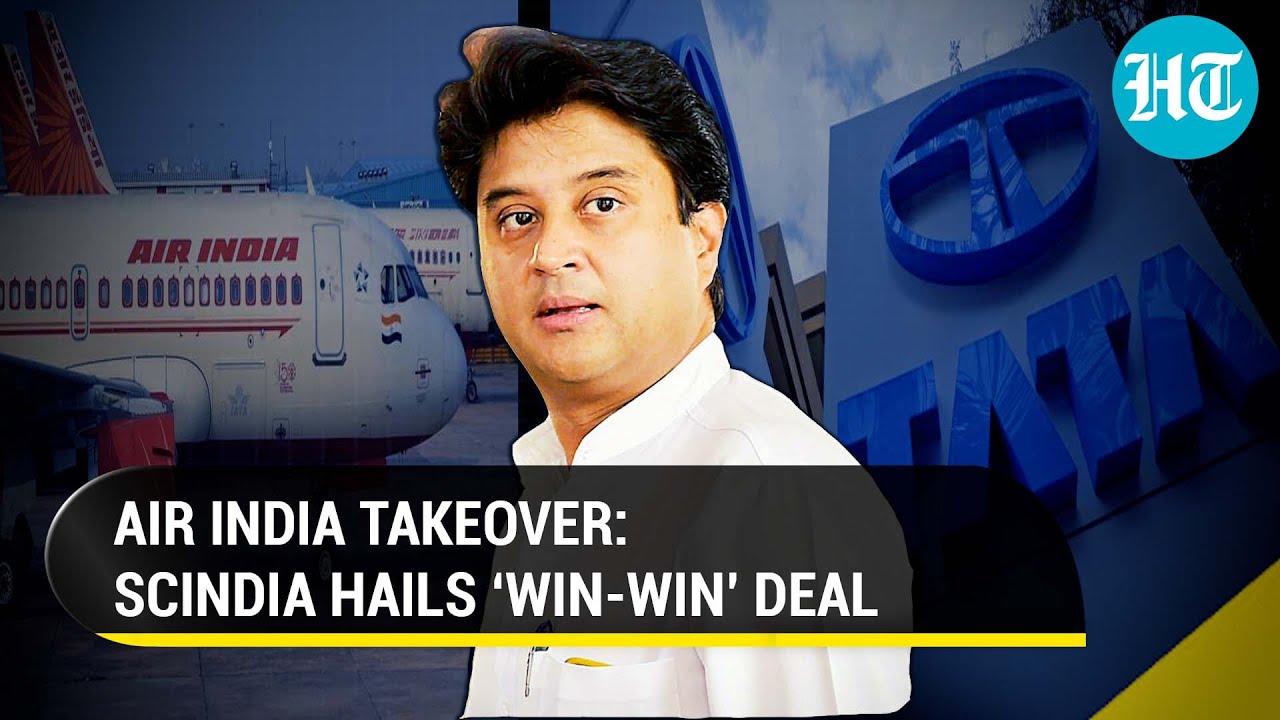 How Jyotiraditya Scindia lauded Tata acquisition of Air India: ‘69-year-old wrong step…’