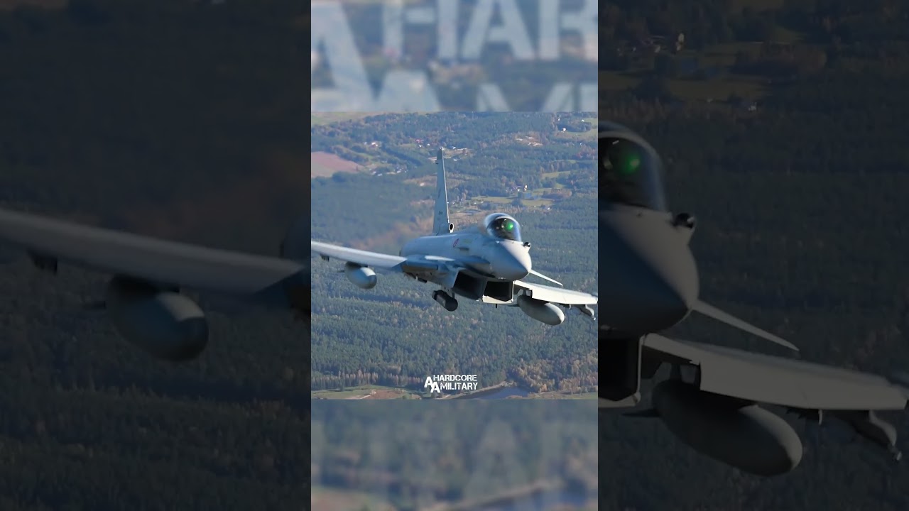 Italian Eurofighter Typhoon over Poland&rsquo;s skies!