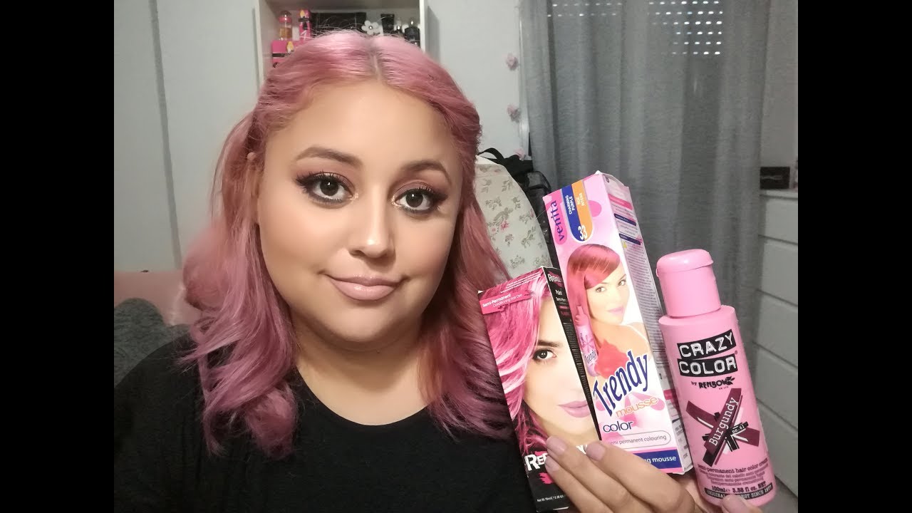 Cabello rosa fantasia trucos  para mantener el color