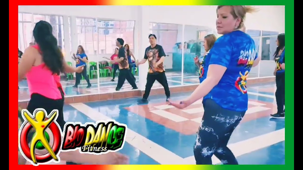 LA POLLERA de BIO DANCE (FITNESS) por el Prof. WALY DIAZ y las bellas Biodancers.