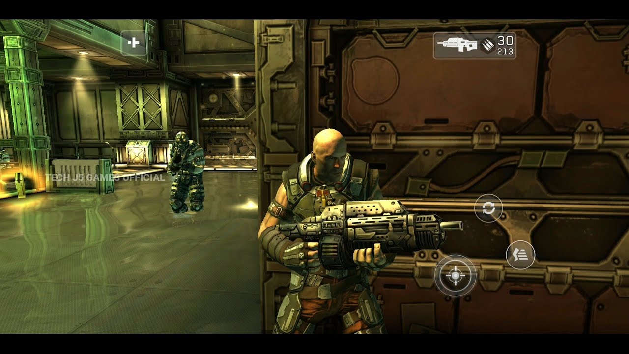 Shadowgun THD v1.3.5 Widescreen Tegra Max Graphics All Effects Enabled Android Gameplay (60 FPS)