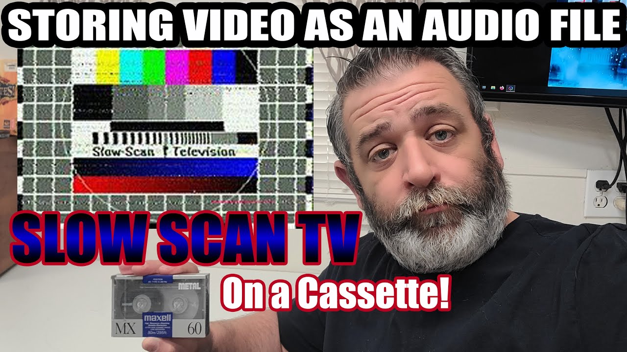 Storing Video as Sound - Slow Scan TV on Cassette Tape