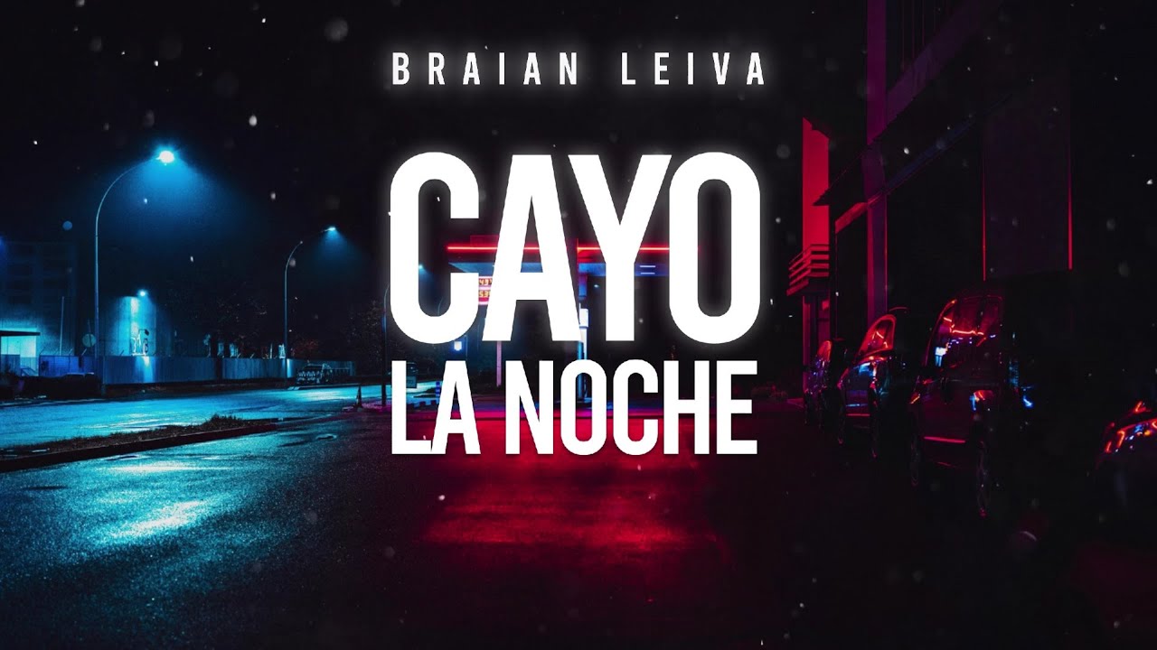 CAY&Oacute; LA NOCHE (Remix) - La Pantera, Quevedo, Juseph - Braian Leiva