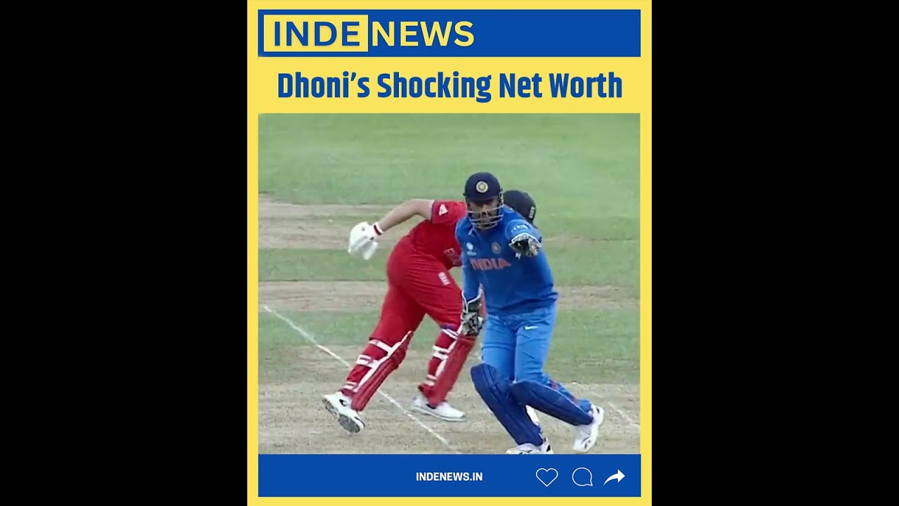 How Rich is MS Dhoni in 2025 ? INDE News