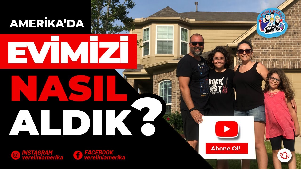 Amerika'da evimizi nasıl aldık?  - Amerika Vlog #119