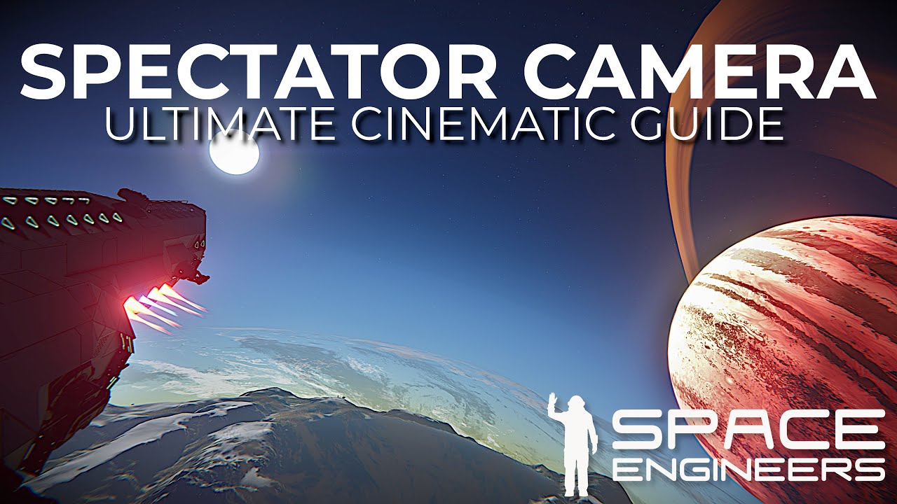 Space Engineers: Get INSANE Cinematic Shots with These Camera Tricks!