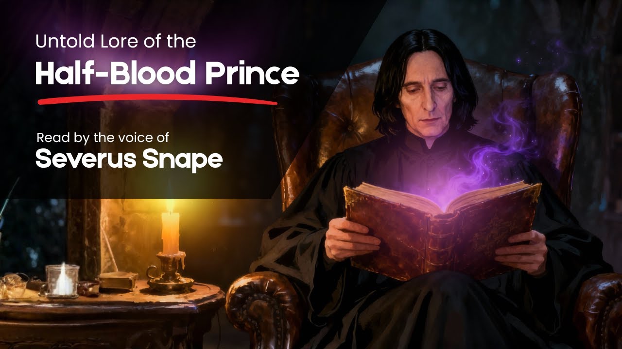 The Half-Blood Prince | Harry Potter Deep Lore to fall asleep to (In Snape’s Calm Voice)
