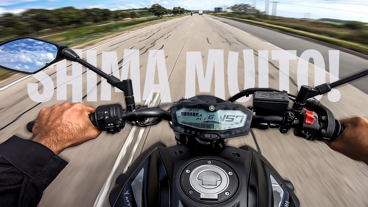 PRIMEIRO ROLÊ NA RODOVIA COM A MT 07 | *SHIMOU DEMAIS...