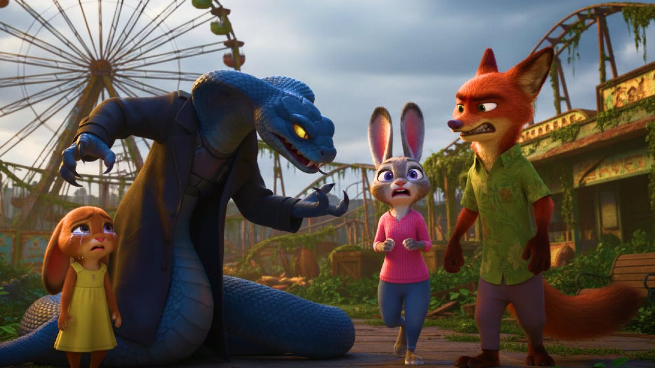 Zootopia 2 | Nick, Judi, Violet's and Gary De'Snake | The Story of Violet's Rescue | Short Animation
