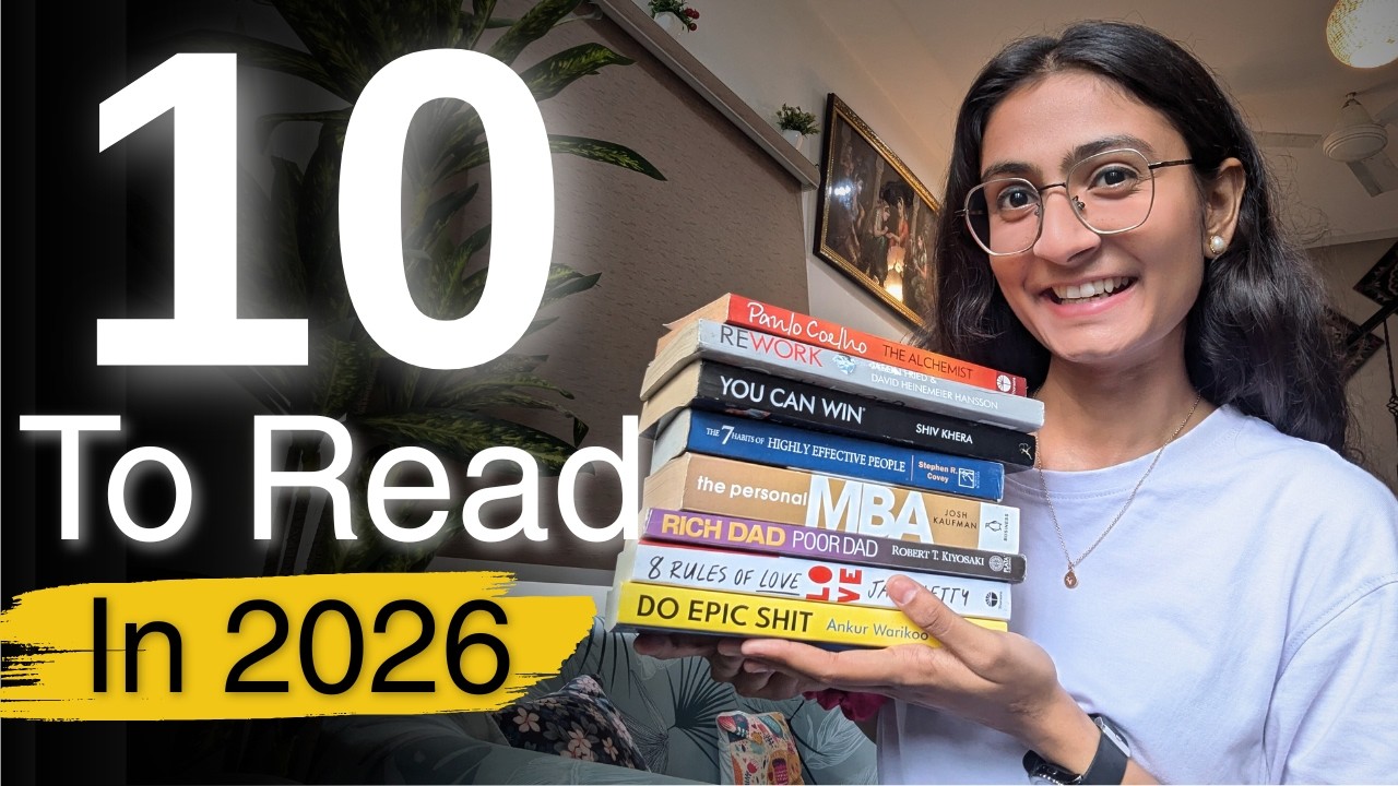 10 Life-Changing Books to read in 2025 ( Before it's too late ! )