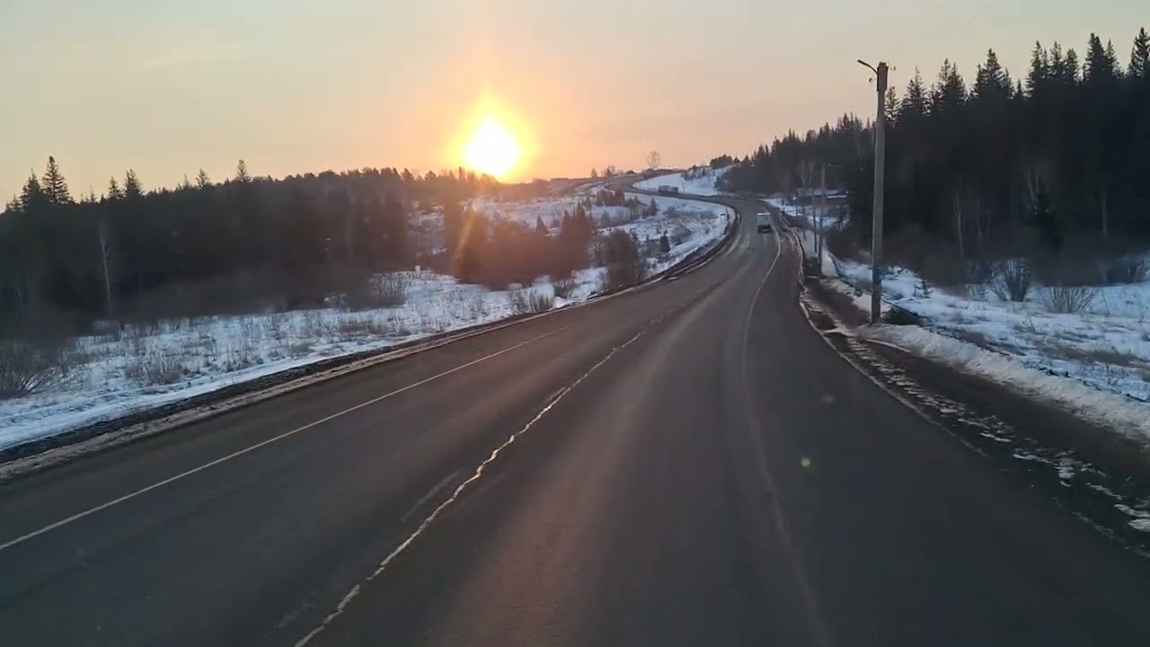 15 . 03.2024 год.  Новость  в дороге Нижний Ингаш. Вся жизнь в дороге