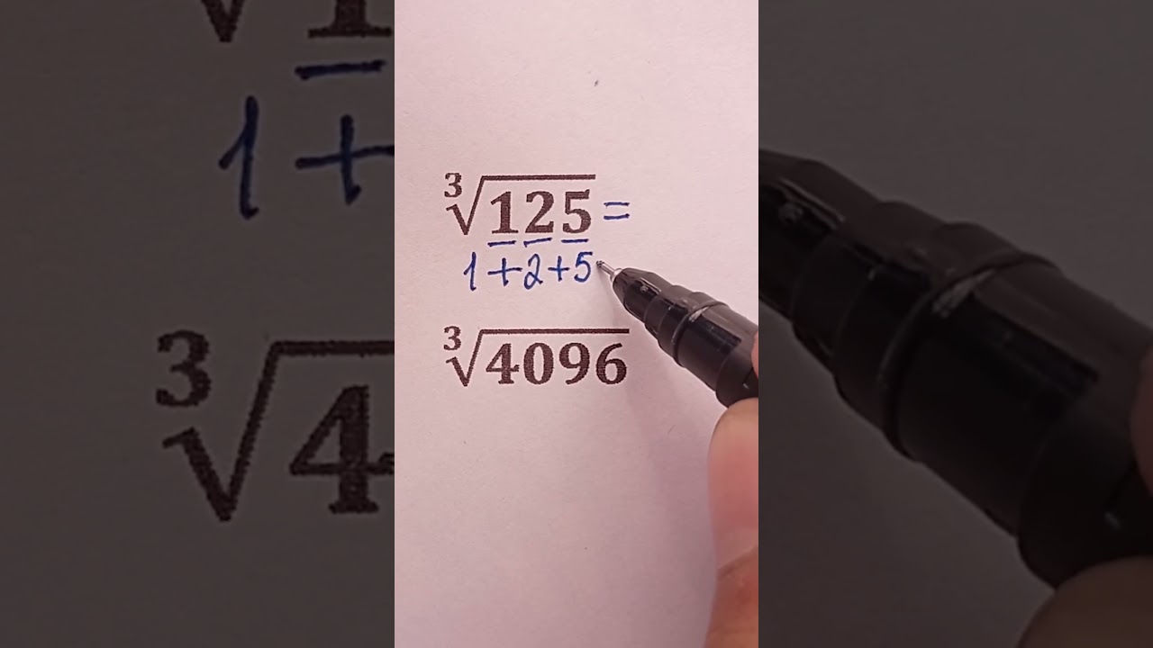 Fast Square Root Method &mdash; Only for Some Numbers #mathtrick #maths #mathematica #mathematics