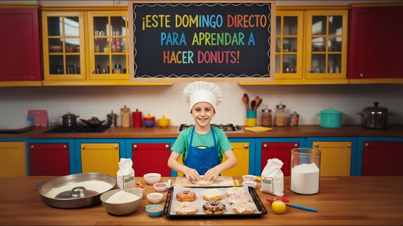 🔴 Hacemos Donuts Caseros en VIVO | Receta fácil y divertida