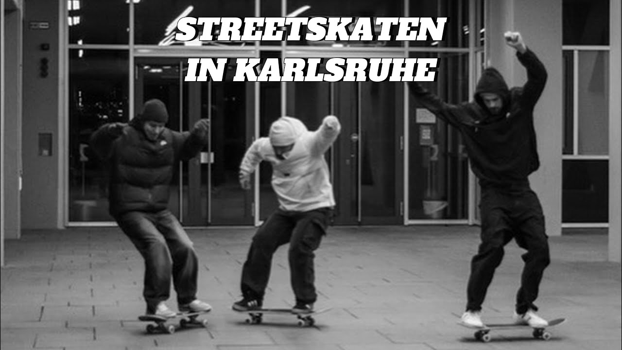 SKATE VLOG - Streetskaten in Karlsruhe mit @Freeling Skateboard ́s