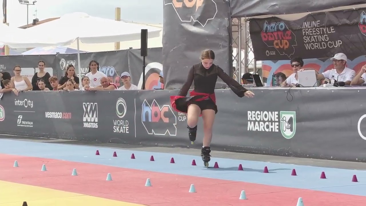 Hero Battle Cup 2024 Freestyle Slalom Classic JW - PQ1 3rd Siria SCIPINOTTI(ITA)